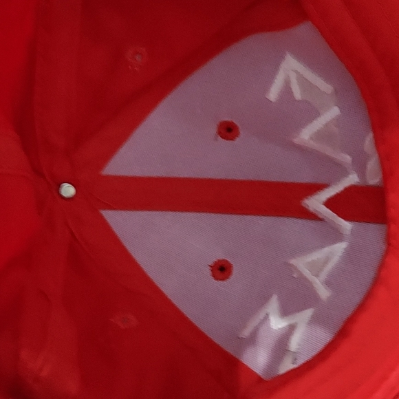 Greece Cap Flag,Greek Alphabet ,Size 56 cm has Adjustable strap. GUC,Orange. - Picture 6 of 8